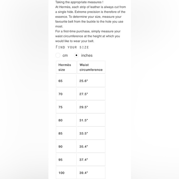 Hermes H Striee belt buckle & Reversible leather strap 32mm Size 100 - Picture 8 of 8